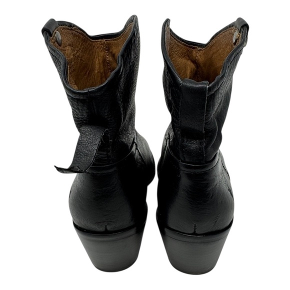 Frye Jolene Short Pull On Black Boot - Picture 12 of 13